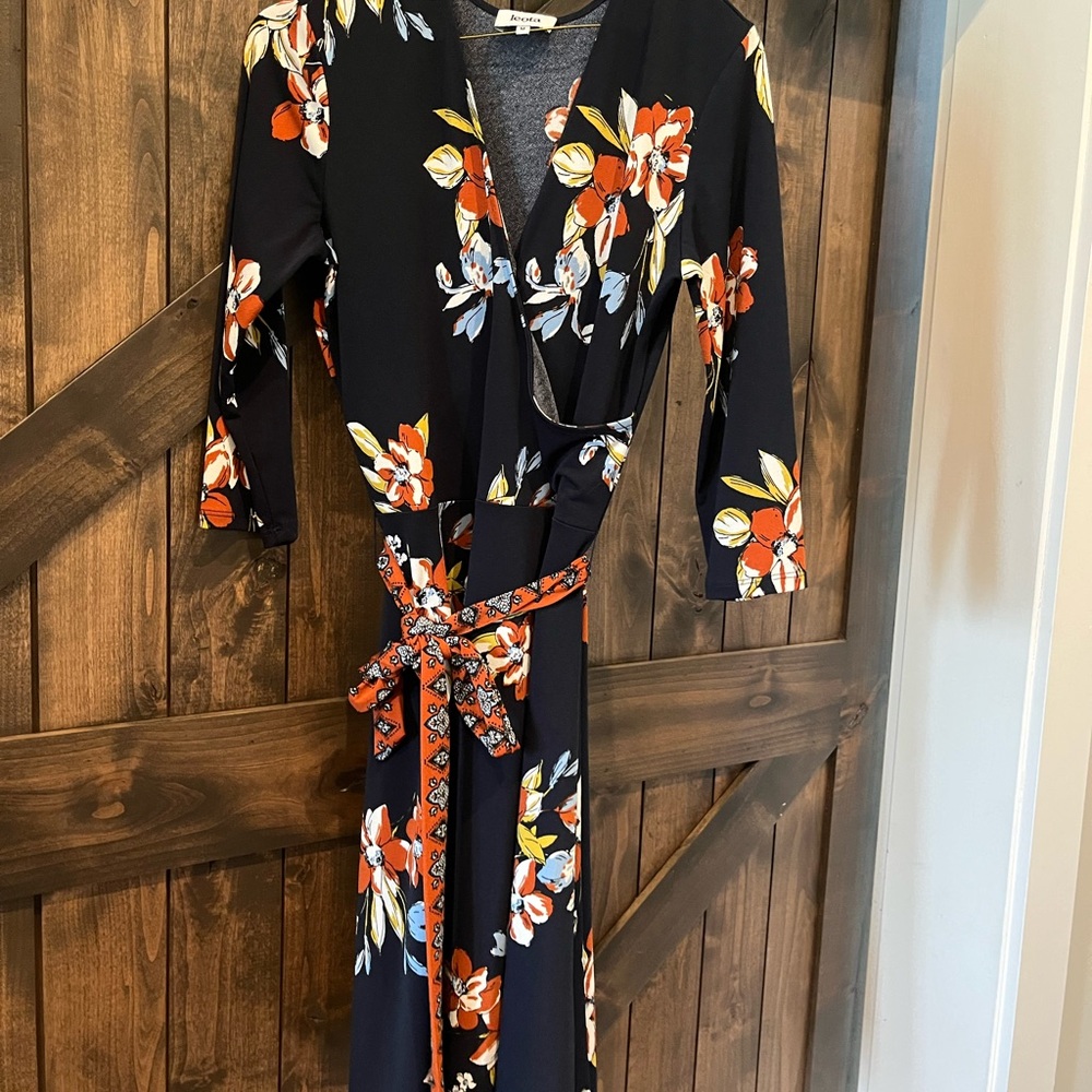 Leota Floral Wrap Dress
